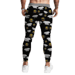 Marvel Mightiest Avenger Thor Awesome Black Jogger Pants
