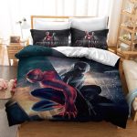 Marvel Spiderman and Black Spiderman Reflection Bedding Set