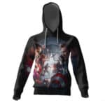 Marvel The Avengers Civil War Main Characters Swag Hoodie