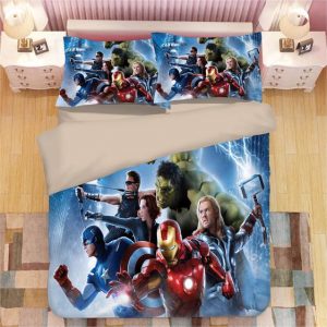 Marvel The First Avengers Heroes Assemble Bedding Set