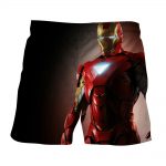 Marvel Comics Powerful Iron Man Style 3D Printed Shorts
