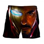 Marvel Comics The One Eye Iron Man Design 3D Printed Shorts