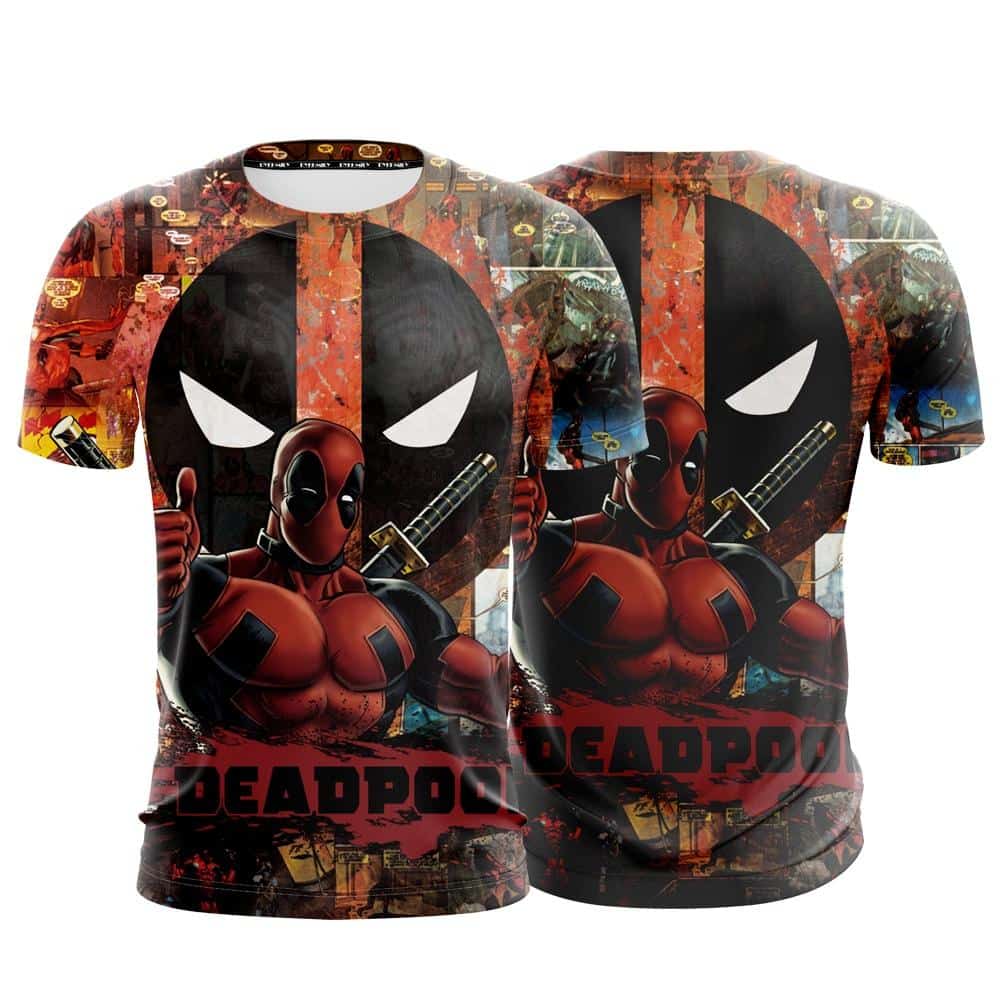 Deadpool #91 MARVEL COMICS SUPER AWESOME Red Size Small Jersey