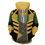 Marvel Prince Of Asgard God Of Mischief Loki Cosplay Hoodie