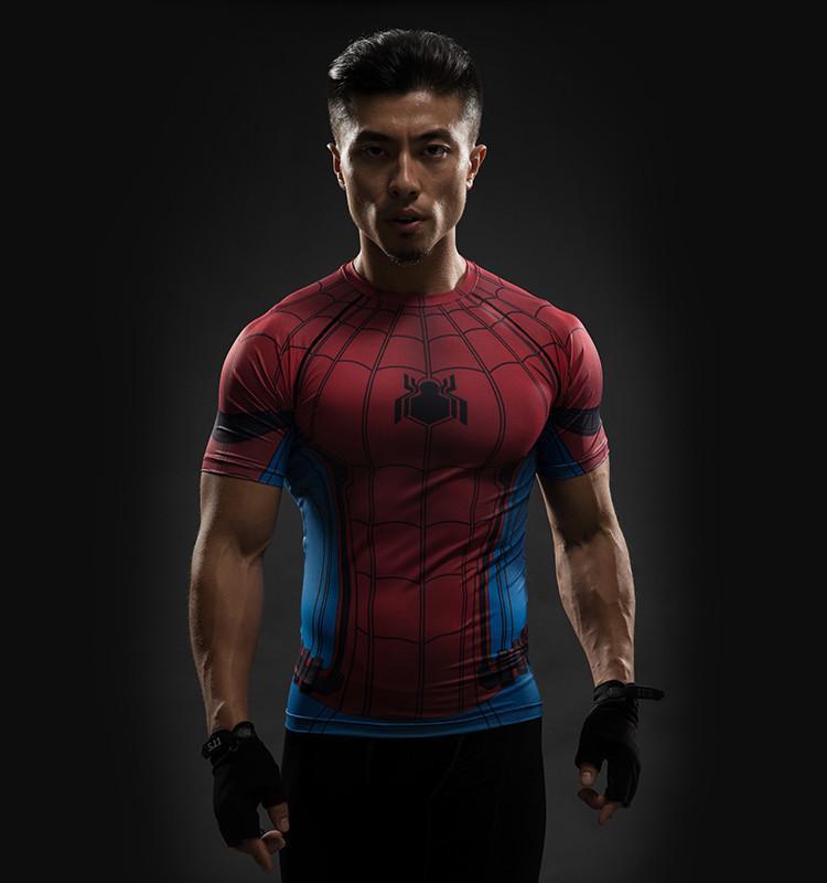 Spider-man Compression T-Shirt | Breathable Gym T-Shirt