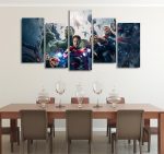 Marvel The Avengers Age Of Ultron 5pcs Wall Art Canvas Print