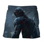 Marvel The Avengers Lonely Ultron Stylish Full Print Shorts