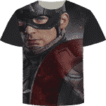 Marvel's Captain America Civil War Art Short Sleeve T-Shirt
