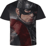 Marvel's Captain America Civil War Art Short Sleeve T-Shirt