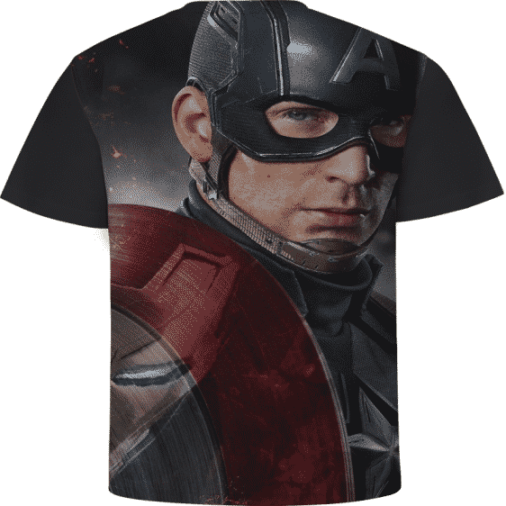 Marvel's Captain America Civil War Art Short Sleeve T-Shirt