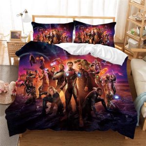 Marvel’s Infinity War Main Characters Awesome Bedding Set