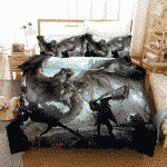 Monster Hunter World Slaying Flying Wyvern Dope Bedding Set