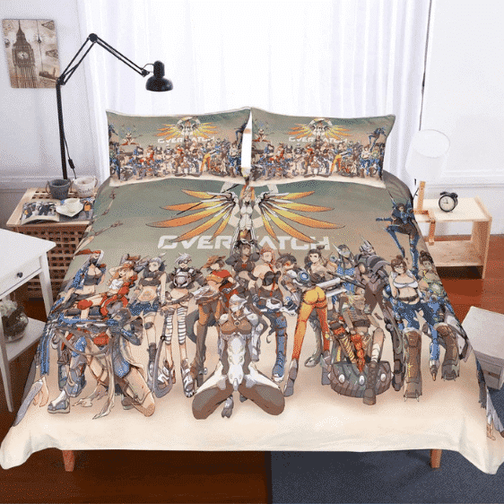 Overwatch Sensational Characters Assemble Bedding Set