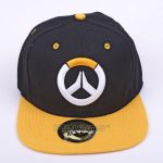 Overwatch Symbol Black Yellow Amazing Cool Snapback Hat Cap