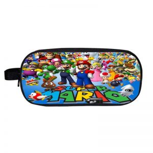 Super Mario Complete Gaming Characters Dope Design Pencil Case