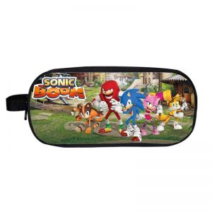 Sonic Boom Tails Amy Knuckles Sonic Fighting Pose Pencil Case
