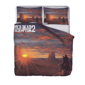 Red Dead Redemption II Cowboy Sunset Classic Bedding Set