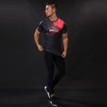 Small Spiderman Symbol Featuring Compression Short Sleeves Gym T-shirt - Superheroes Gears