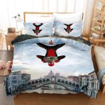 Spider-Man Far From Home Venice Rialto Bridge Bedding Set