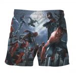 Spider-Man And The Villains Design Full Print Boardshorts