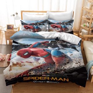 Spiderman Homecoming Marvel Cinematic Dope Bedding Set