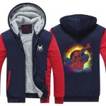 Spiderman Cute Character Colourful Vibrant Hooded Jacket - Superheroes Gears