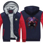 Spiderman Upgraded Suit Purple Thunder Cool Hooded Jacket