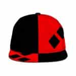 Suicide Squad Harley Quinn Red And Black Cool Hip Hop Snapback