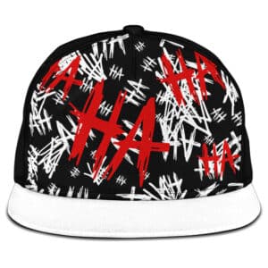Suicide Squad The Joker Laughing Snapback Baseball Hat Cap