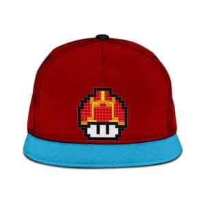 Super Mario Cute Toad Red and Blue Streetwear Baseball Hat Cap