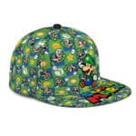 Super Mario Luigi All Style Green Streetwear Cool Baseball Hat Cap