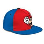 Super Mario Red and Blue Streetwear Baseball Hat Cap Snapback