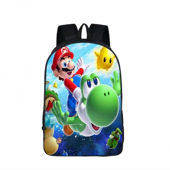 Super Mario Galaxy Yoshi Underwater Swim Backpack Bag