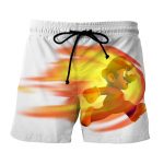Super Mario Nintendo Fire Dash Simple Urban Wear Shorts