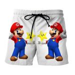 Super Mario Super Star Invisible Mode Cool Design Shorts