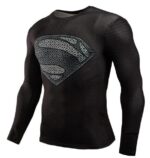 Superman DC Dope Design Long Sleeves Compression T-shirt