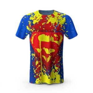 Superman Super Cool Signature Design Full Print T-Shirt