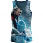 Avenger Thor Norse God of Thunder and Lightning Tank Top