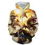 Teenage Mutant Ninja Turtles Running From The Fire Hoodie