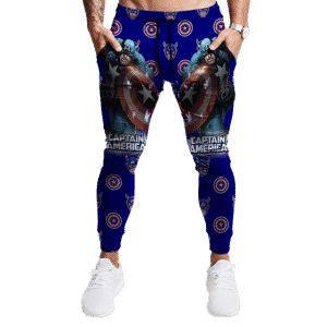 The First Avenger Steve Rogers Captain America Jogger Pants