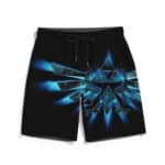 The Legend Of Zelda Shinning Sparkle Symbol Black Shorts