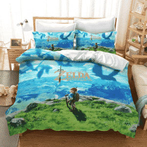The Legend of Zelda Breath of the Wild Great View Bedding Set