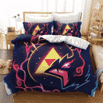 The Legend of Zelda Tri-Force Eagle Symbol Bedding Set