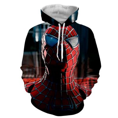 The Fierce Spider-Man 3D Design Cool Hoodie