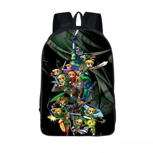 The Legend of Zelda Evolution of Link Backpack Bag