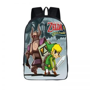 The Legend of Zelda Spirit Tracks Cool School Backpack Bag