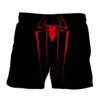 The Powerful Red Spider Dark Design Print Boardshorts