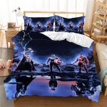 Thor Captain America And Iron Man Midnight Blue Bedding Set