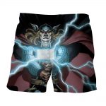 Thor Cartoon Super Avengers Magical Hammer Amazing Boardshorts