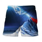 Thor Get Power From Hammer Standing Mountain Cool Boardshorts